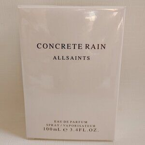 ALL SAINTS CONCRETE RAIN Fragrance 100ml 3.4 fl oz SEALED